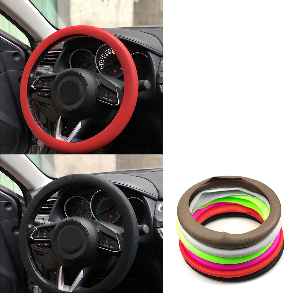 Car Silicone Steering Wheel Cover For Kia Sorento Stinger Niro Carnival