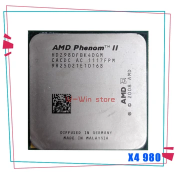 

AMD Phenom II X4 980 3.7 GHz Quad-Core CPU Processor HDZ980FBK4DGM Socket AM3