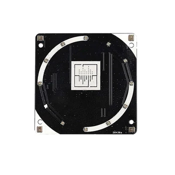

Compact Expansion Board RGB LED Quad Microphone AI ReSpeaker Programable Component AC108 4 Mic Array Smart Voice Mini Practical