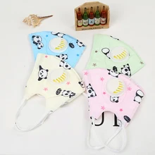 Мультяшная маска для детей от 3 до 10 лет, PM2.5, противодымная хлопковая маска, дыхательный клапан, противопылевая маска для рта, фильтр с активированным углем, респиратор