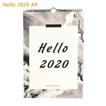 

2020 Recording Thick Paper Date Grid Daily Planner Annual Schedule Monthly Wall Calendar Reminding Wirebound Agenda Organizer