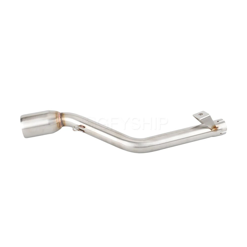 For Keeway TX 125 2012 to 2018 2019 2020 2021 TX125 TX 125 SM / Enduro Escape Slip-on Motorcycle Exhaust Muffler Mid Link Pipe - Image 5
