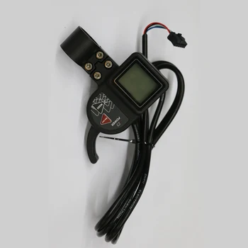

1*Electric Scooter Handlebar Grip Mount 36V Meter Screen LED Display Plastic