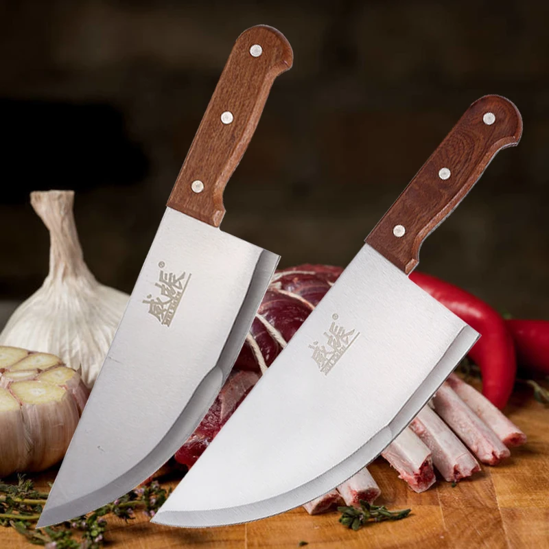 Cleaver Butcher Knife Stainless Steel Kitchen  Stainless Steel Chopping  Knife - 8 - Aliexpress