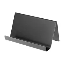 Бизнес-держатель для карт из нержавеющей стали, настольный дисплей для карт, органайзер для офиса