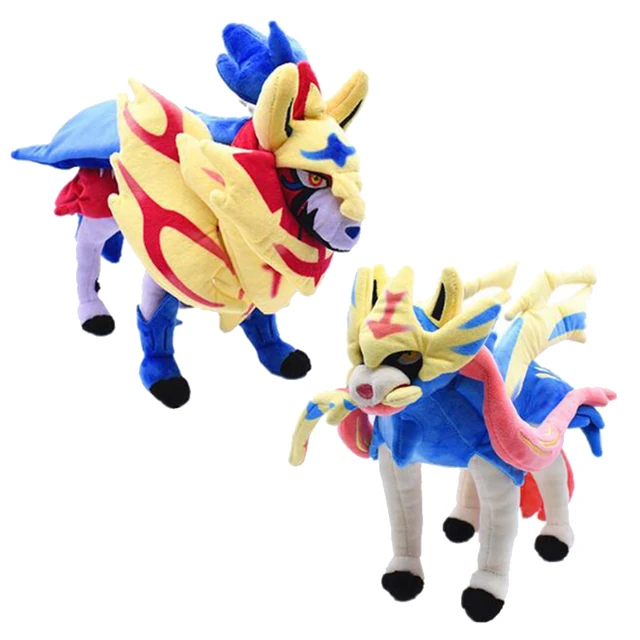 30cm Pokemon Sword Shield Stuffed Plush Toys Zamazenta Zacian Ornaments  Anime PP cotton Plush Doll Toys Birthday Gift Kids Gift - AliExpress