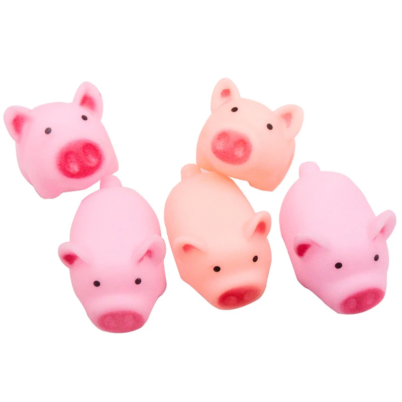 Новые игрушки для собак розовая кричащая резиновая свинка игрушки для домашних животных пищалка для животных чистка зубов жевательная игрушка Щенок аксессуары для собак