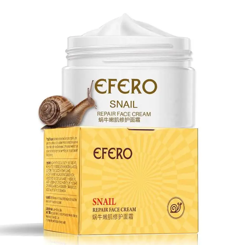 30ml Snail Face Cream Hyaluronic Acid Moisturizer Nourishing Collagen Whitening Cream Wrinkle Firming Skin Care Cream