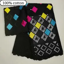 Африканская кружевная ткань швейцарская вуаль кружево высокое качество ткань из Дубая тиссу швейцарская вуаль кружево в швейцарской Африканской хлопковой сухой кружева