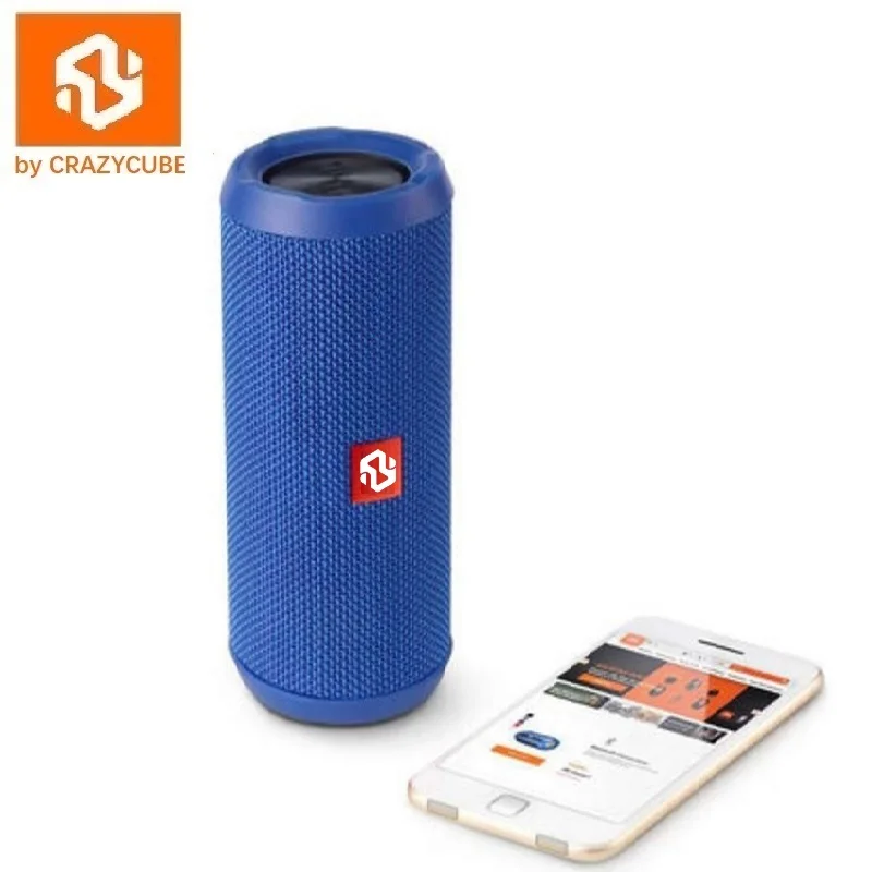 CrazyCube Flip 4 портативная Водонепроницаемая IPX7 Bluetooth колонка с 6 Вт двойным пассивным