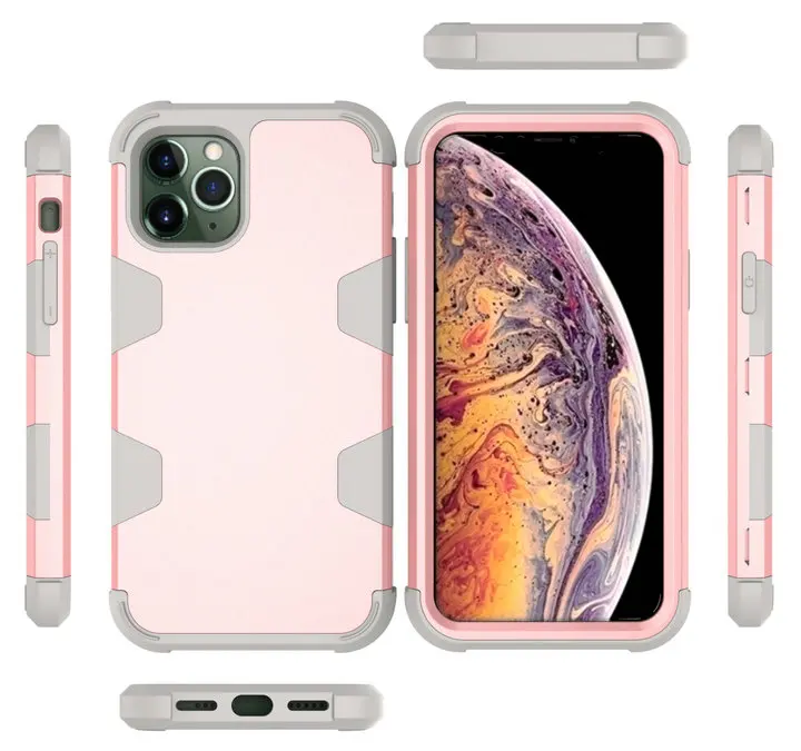 3 в 1 лоскутный робот Etui для нового iPhone 11Pro Max чехол TPU& PC твердая задняя крышка для iPhone 11 Pro Max чехол iPhone11 Coque