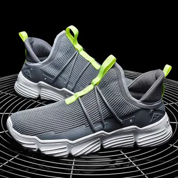 

REETENE Summer Fashion Men Sneakers Super Light Men's Sports Shoes Comfort Casual Shoes Breathable Mesh Platform Male Sneakers