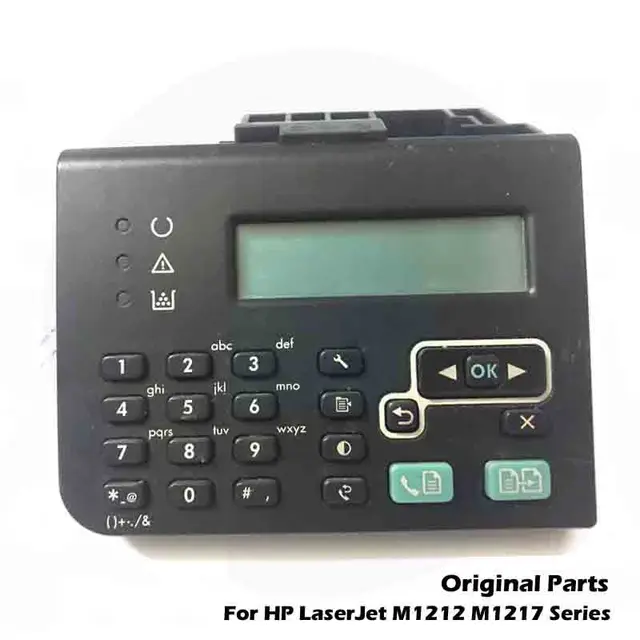 Original New for HP M1210 M1212 M1213 M1217 HP1212 1212 Display Keypad LED  Control Panel Assembly CE841 60110 CE841 60109|Printer Parts| - AliExpress