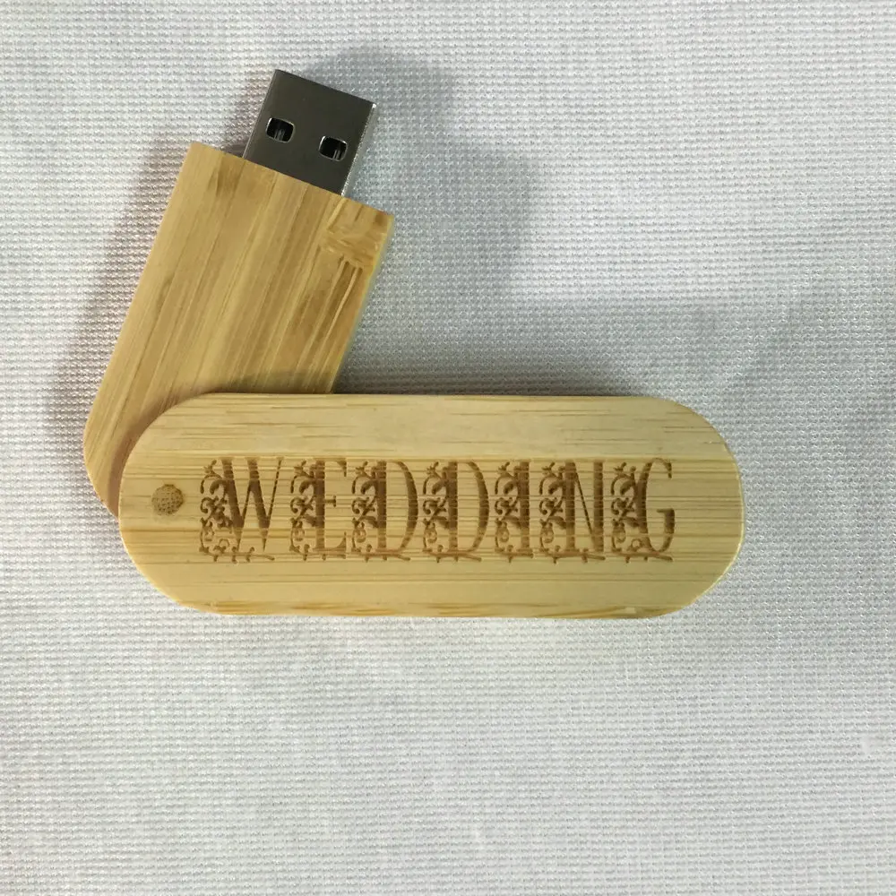 (10 бесплатных пользовательских логотипов) деревянные флэш накопителя USB флеш
