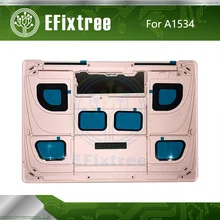 Нижний корпус чехол для Macbook retina 12 дюймов A1534 нижний чехол Замена Серебряный Космос Серый Золотой Розовый Полный OEM