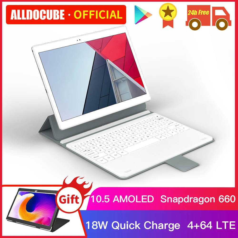 Alldocube X Neo Snapdragon 660 4GB RAM 64GB ROM 10.5 Inch Super Amoled Android 9.0 Dual 4G LTE Tablet Alldocube X Neo Snapdragon 660 4GB RAM 64GB ROM 10.5 Inch Super Amoled Android 9.0 Dual 4G LTE Tablet
