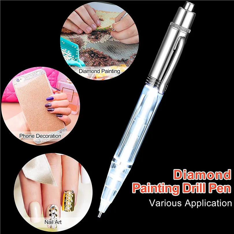 LED DIY Diamond Painting Pen with Light Illumination
