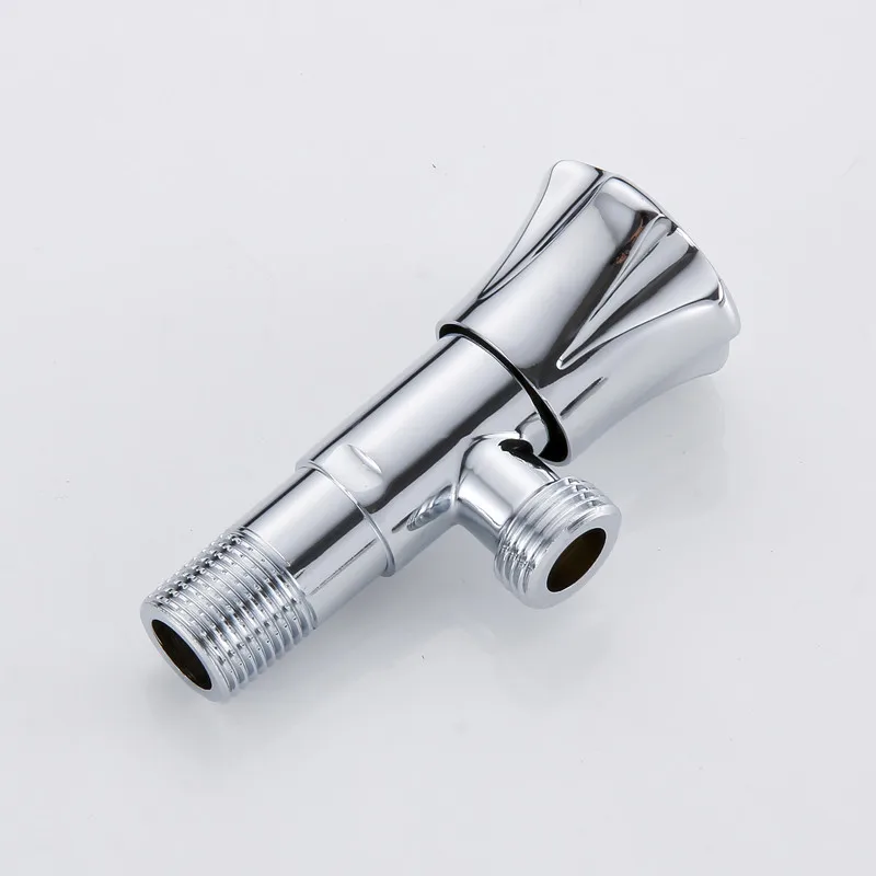 Медный длинный толстый три круглый треугольник клапан камера горшок водонагреватель 4 точки только t-разъем угловой клапан Сантехника Оборудование