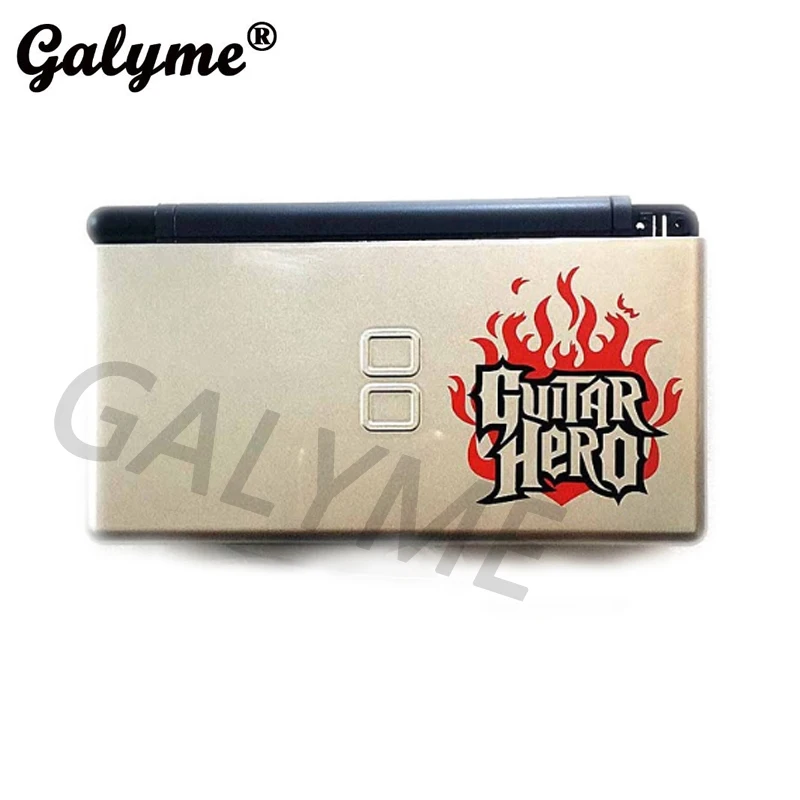 Горячая Guitor герой Серебряный пластиковый Корпус чехол подходит для Nintendo DS Lite DSL