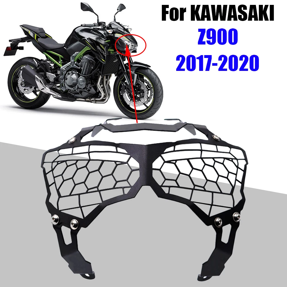 Motorcycle Headlight Guard Protector Grill Cover Head Light Protection