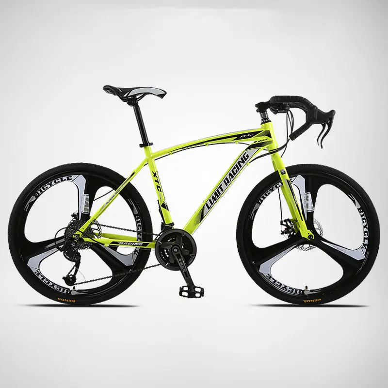 Road Bike 26 Inch 27 Speed Bender Fixed Gear Bicycle Male and Female Students Broken Wind Road Racing Solid Live Bicycle Road Bike 26 Inch 27 Speed Bender Fixed Gear Bicycle Male and Female Students Broken Wind Road Racing Solid Live Bicycle