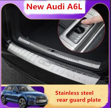

Applied only for 09-18 Audi A6L rear guard plate refitted greeting pedal reserve box doorsill interior decoration