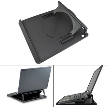 

Hot Sale Laptop Stand Computer Table Desk Tray Cooling Holder Adjustable 360 Rotary Swivel Base