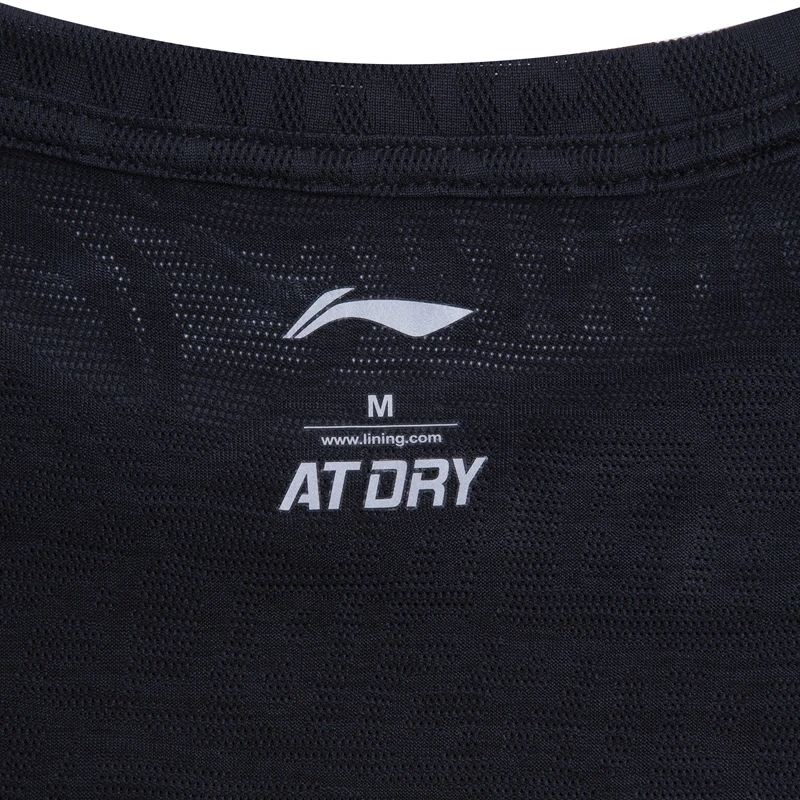 Li-Ning Women Running T-Shirts AT DRY Polyester Regular Fit li ning LiNing Breathable Sports Tees Fitness Tops ATSQ056