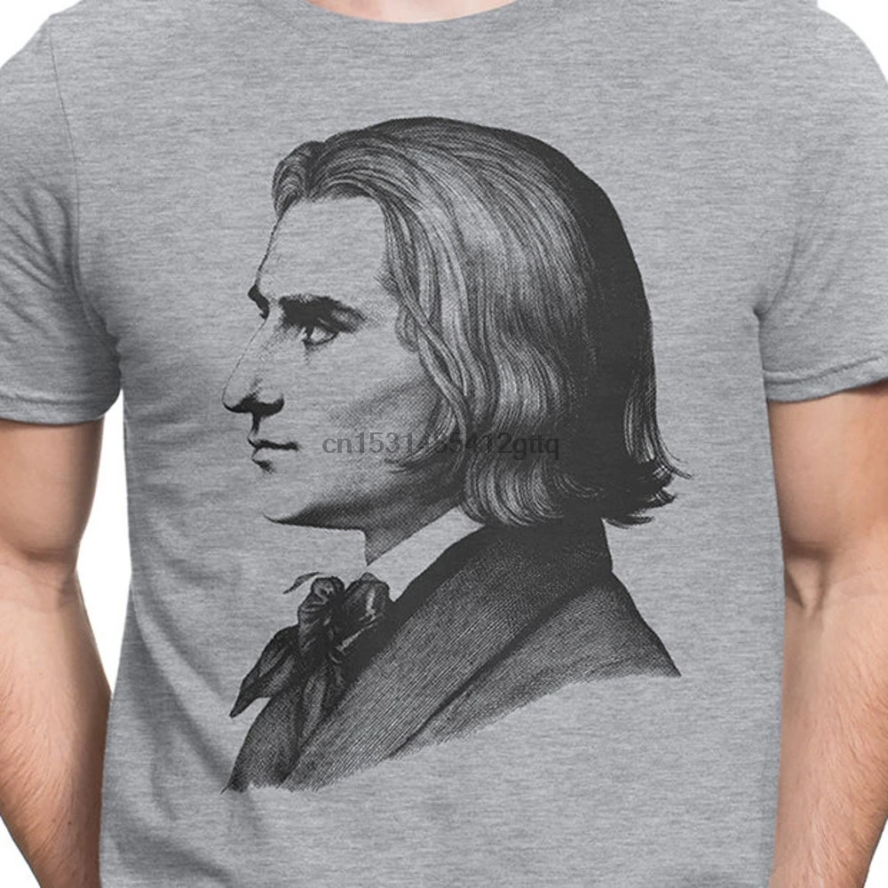 Футболка Liszt размер S XXL классическая музыка биховен шопин бахбах Чайковский