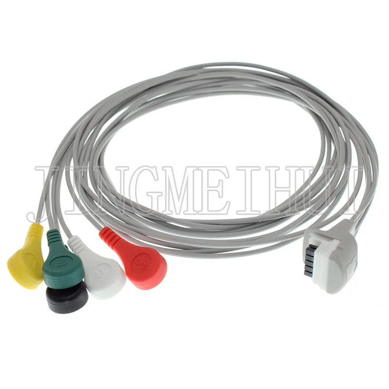 alta qualidade compativel mortara h3 holter gravador ecg 10 p cabo 02