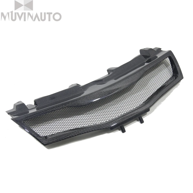 Для Honda 07-11 Civic FN2 Typ R углеродное волокно Передняя сетка сеть резервуара для воды