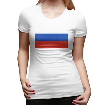 

Women Russia Flag Tops Summer Simple Tshirt Female Short-Sleeve Casual Tees Top Fashion O-neck T-shirt