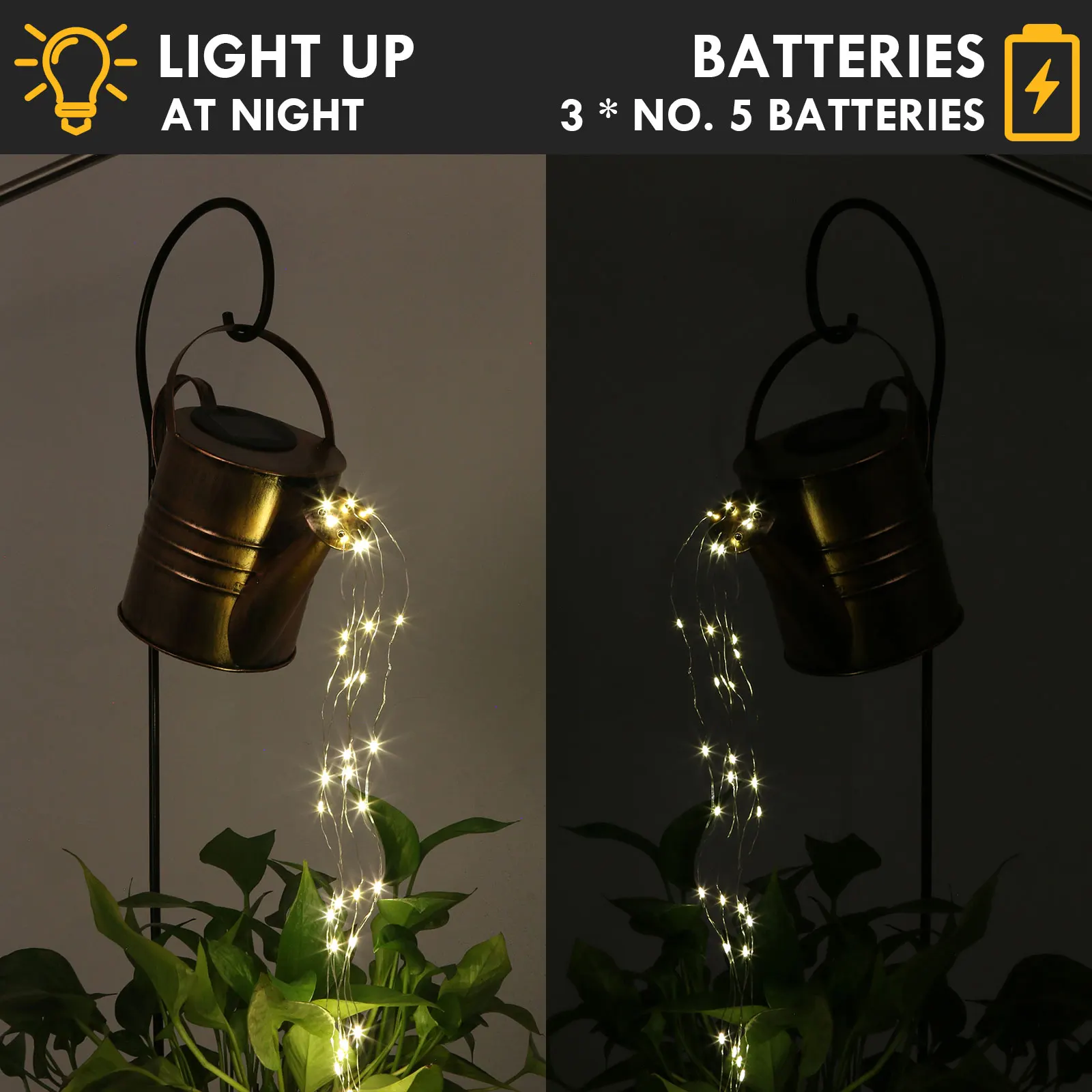 Star Type Shower Garden Art Light Decoration Outdoor Lawn Lamp Watering