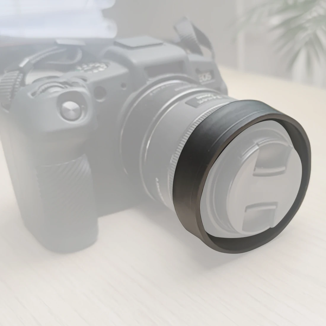 3-in-1 Zusammenklappbare Gummi-Gegenlichtblende 49 52 55 58 62 67 72 77 82mm 3-Stufige Faltbare Objektivblende für Canon für Nikon DSLR SLR Kamera – Detail 6