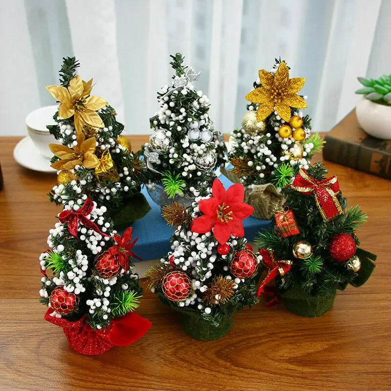 Праздничные или вечерние настольные мини-украшения для рождественской елки, рождественские украшения, домашний декор