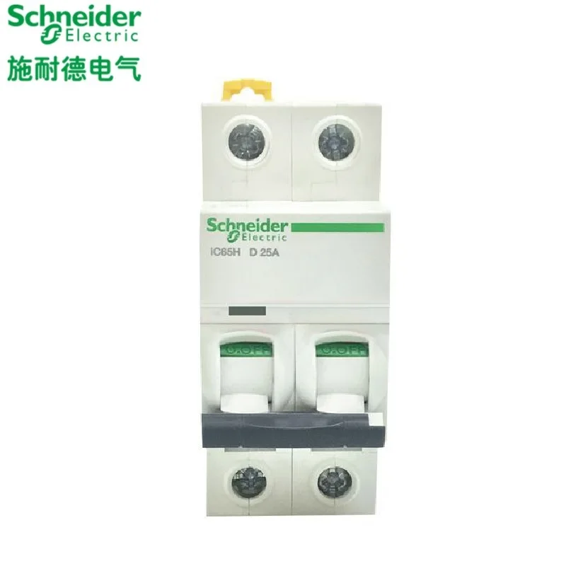 Миниатюрный автоматический выключатель Schneider electric iC65H 2p D Тип 1A-63a 10kA MCB A9F29201-A9F29263 |