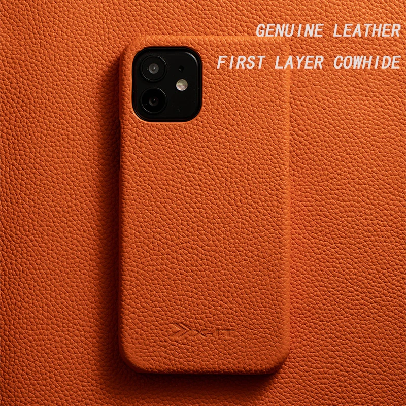 Official Genuine Leather Case For iPhone 11 12 Pro MAX SE 2020 XR  8 Plus Cases For iphone 13 pro max case Full Cover etui best case for iphone 12 pro max