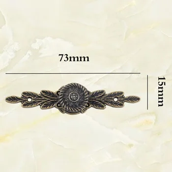 

Wardrobe Pull Handle Closet Decoration 10pcs Antique Zinc alloy Bronze