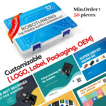 

Retail Box Learning Suite Kit for Arduino Starter Kit Upgraded Version With The Original Uno r3