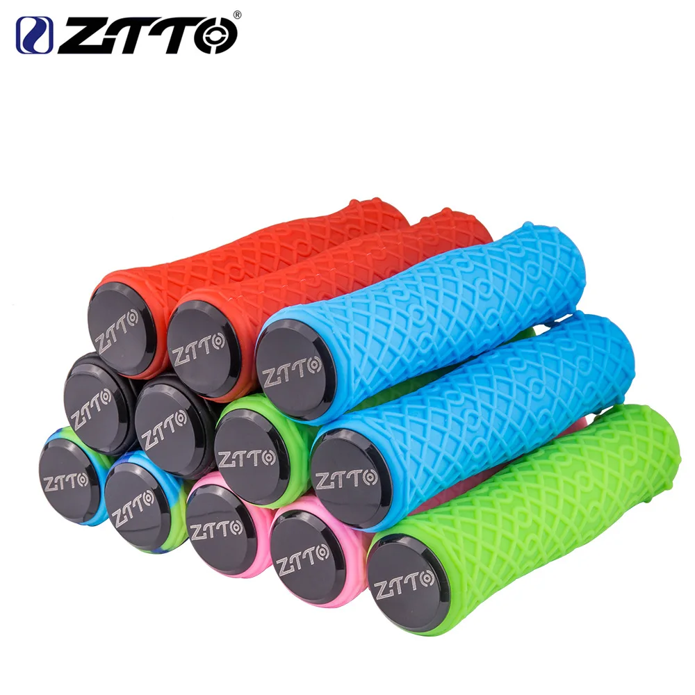 

Bicycle Handle Cover Silicone MTB Grips Bicycle Handlebar Protect Cover Anti-slip Bicycle Protective Gear Bike Accessories