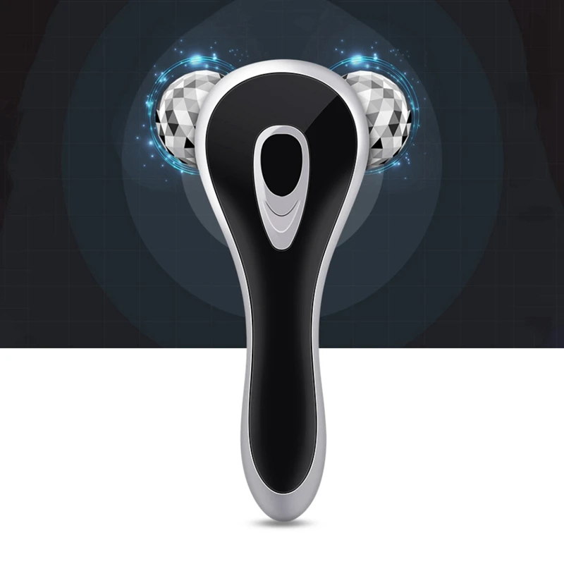 V-shaped Face Slimming Massager Electric Roller Facial Massager Firming Skin Smooth Fine Lines Create Face Lift Tool