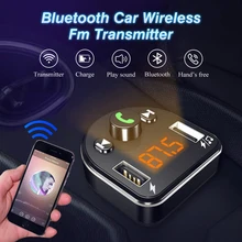 Bluetooth Car kit Wireless Fm Transmitter adapter Handsfree Bluetooth MP3 Player USB Flash Disk Music Player quick charger