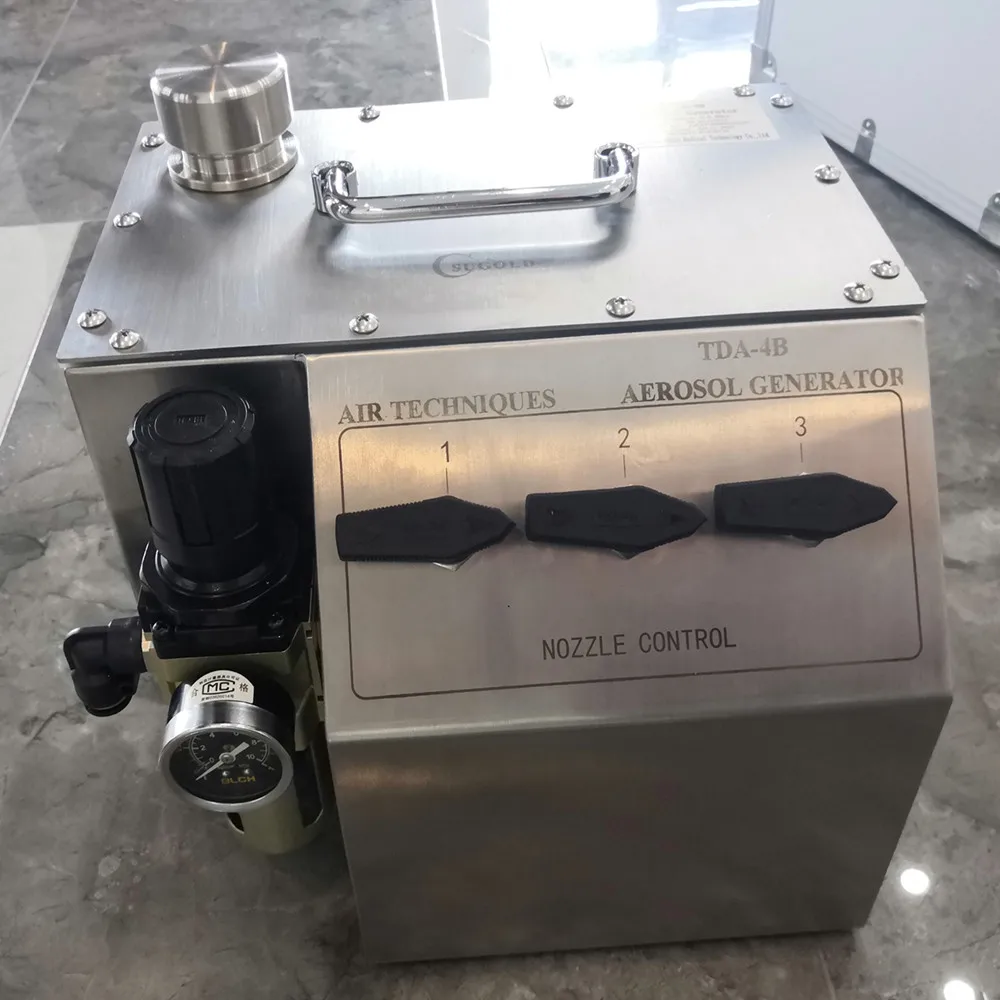 TDA-4B Aerosol generator with pressure gauge High Quality Aerosol Generator For Cleanroom Use HEPA Filter Test Generator