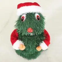 Электрический Санта-Клаус, вращающаяся игрушка, домашний орнамент, рождественские вечерние поделки, Рождественский Декор для дома, рождественские игрушки для детей, подарок