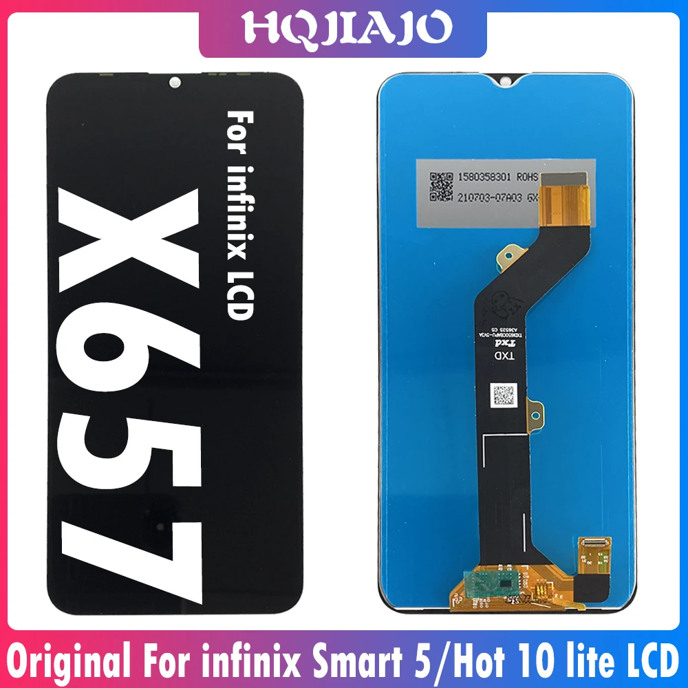 6 ''оригинальный для Infinix Smart 5 X657 X657C ЖК-дисплей Hot 10 Lite X657B LCD | Мобильные