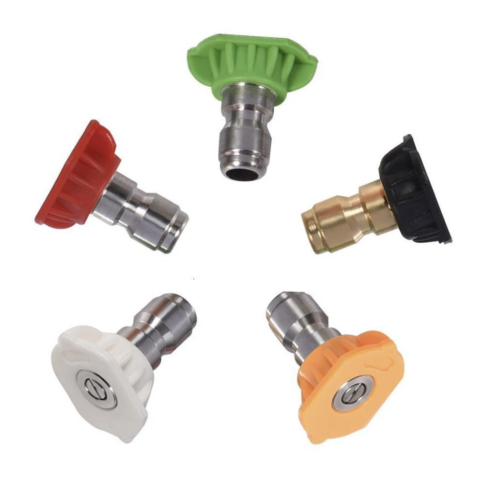 Pressure Washer Parts Water Gun Wand Power Quick Connect Spray Nozzle Tips Set Drop Shipping#0307