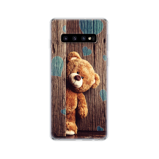 Samsung Galaxy S10 Case S10Plus Case Silicone TPU Cover Phone S10 E Case On For Samsung S10 Plus G975F S 10 SM-G973F Case