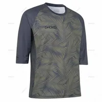Dharco camiseta esportiva mtb, roupa de mountain bike off road mx dh enduro motocross camiseta para ciclismo masculina