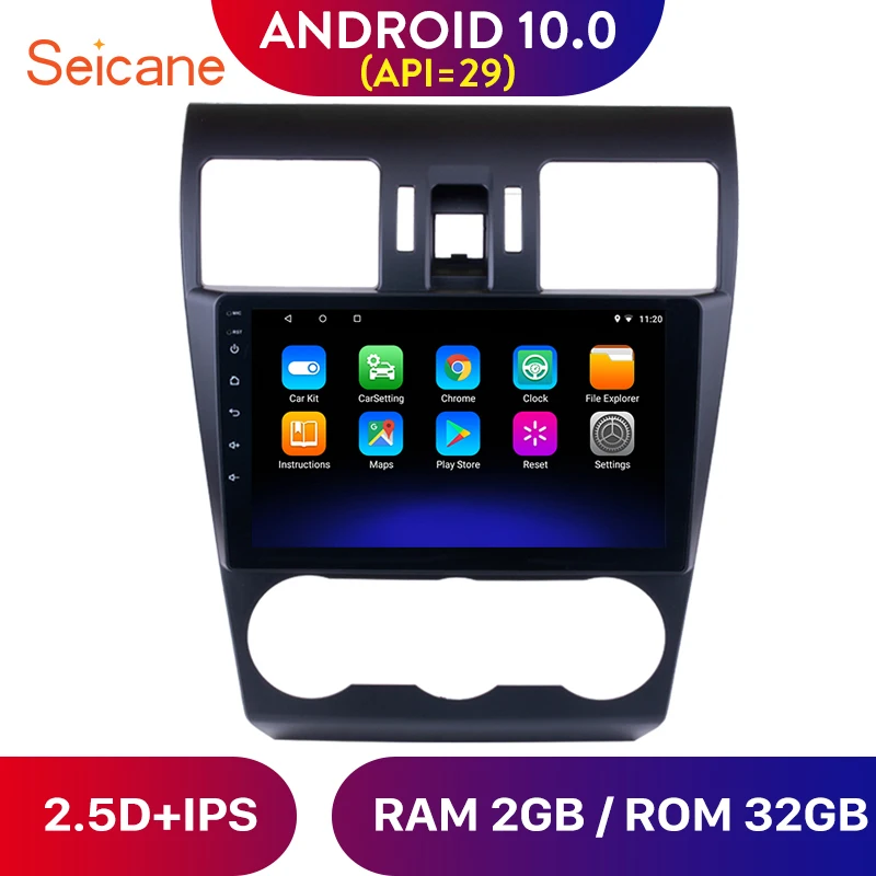Seicane 9 дюймовый Android 10 0 автомобильный радиоприемник с GPS Навигатором головное