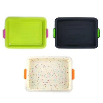 

Silicone Baguette Baking Pan Nonstick Heat Resistant Reusable Bread Pan Bakeware Dessert Dishes Mold Kitchen Gadget